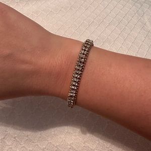 Jewel and Gold Bracelet